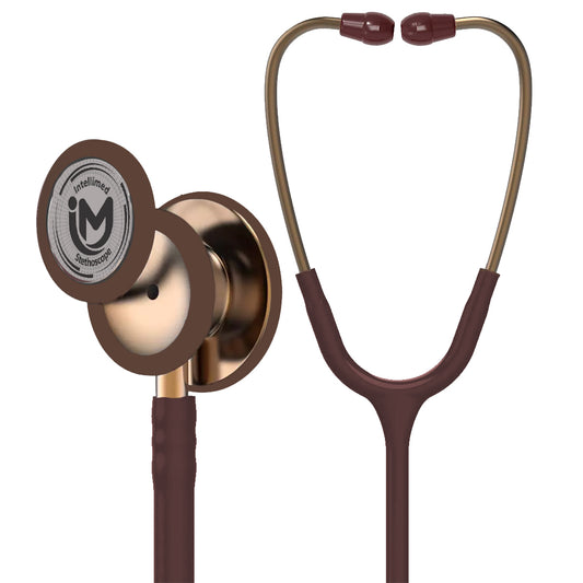 intelliMED Ultrascope Stethoscope, Distinctive Copper Edition, Stethoscope with Refined sound, sensitivity & Clarity, 1 Year Warranty